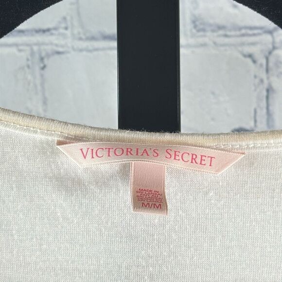 🤍 Victoria’s Secret Striped Maxi Dress | Ruched Tank | Lined | Size Medium - Picture 3 of 4